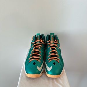 Size 13 Nike Lebron 10 “Miami Dolphins”